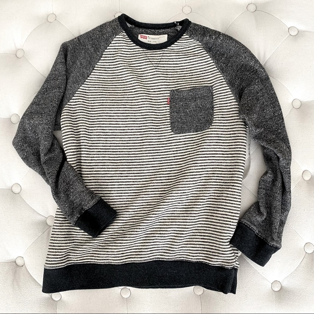 Levi’s • Crewneck • Striped • Sweater • Med